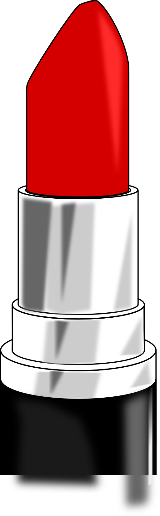 Red Lipstick Clipart - Red Lipstick Clip Art (512x1652)