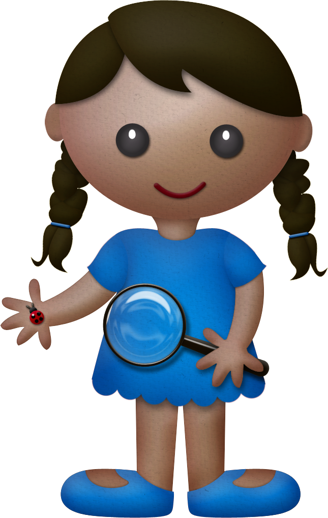 Dibujo Niña Con Lupa (645x1017)