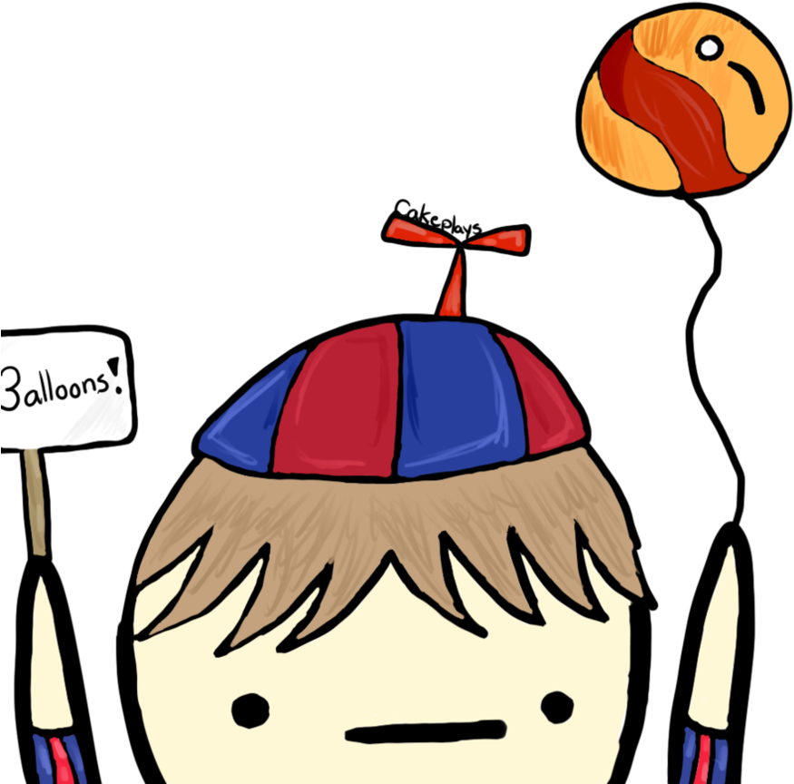 Derpy Balloon Boy By Cakeplays - Derpy People Drawings (894x894)