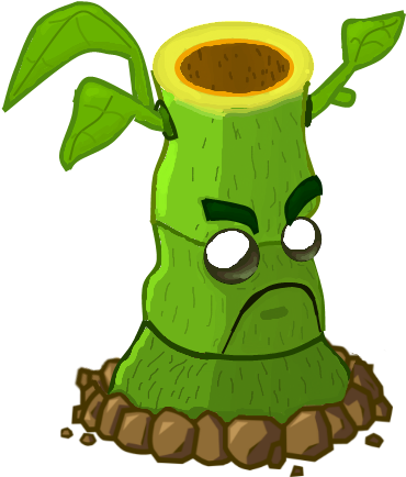 Bamboo Shoot - Plants Vs Zombies Bamboo Shoot (372x454)