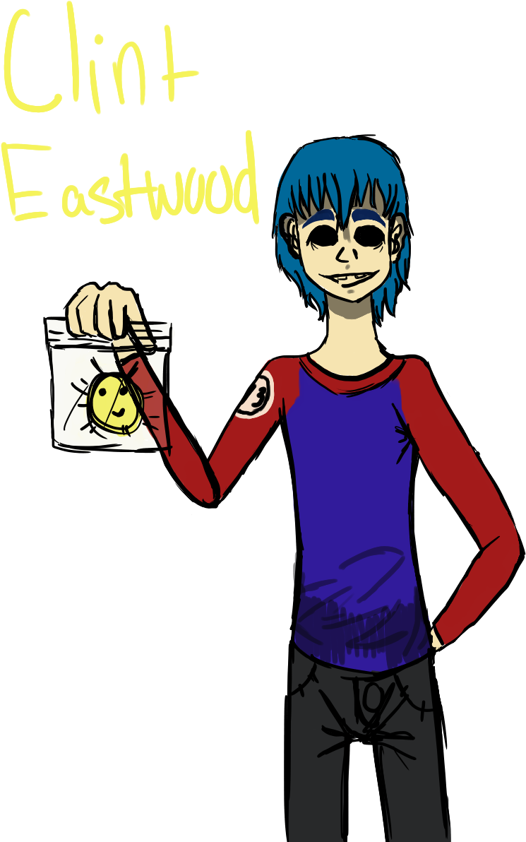 Clint Eastwood By Bakabackup Clint Eastwood By Bakabackup - Cartoon (990x1200)