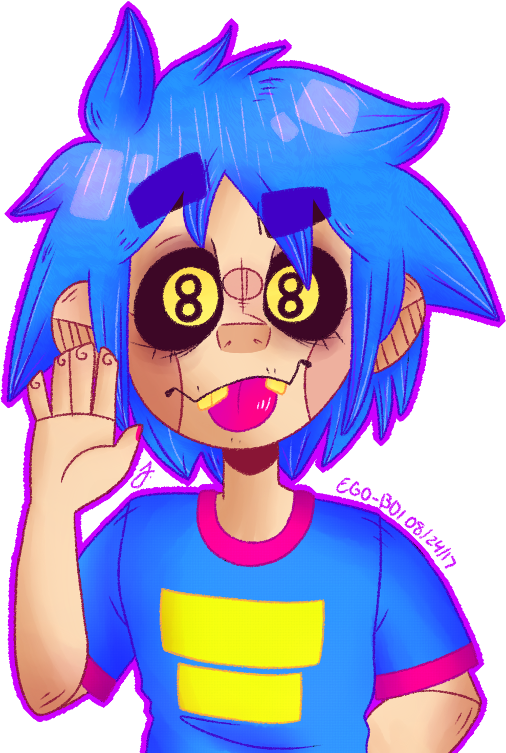 Ashesfordayz 236 2 8ball Fracture By Ego-boi - Art (1024x1483)