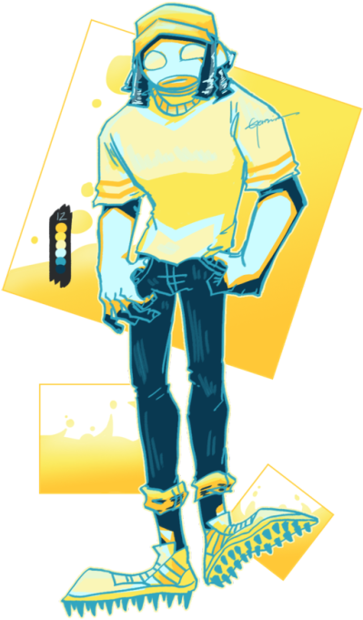 2 - Dell Tha Ghost Rapper Fanart (500x750)