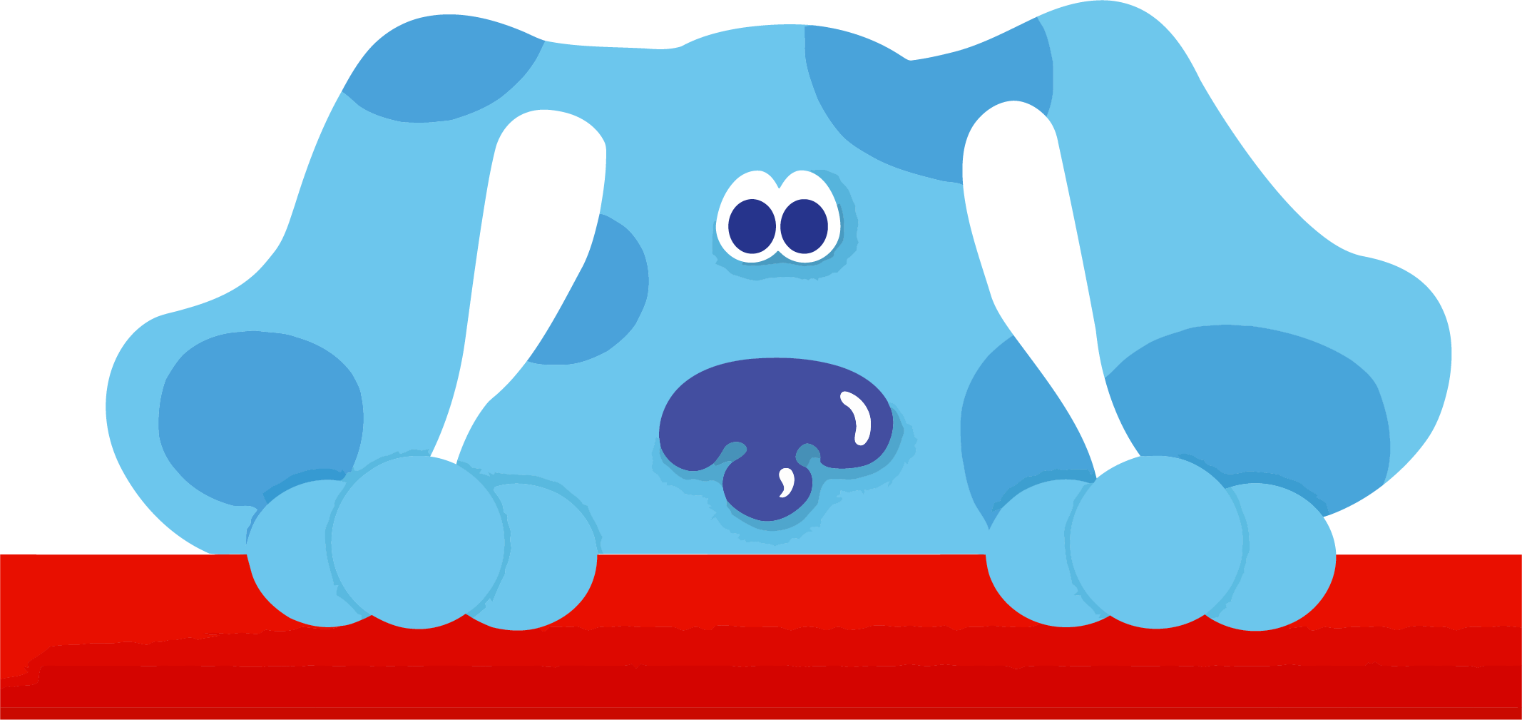 Blue's Clues Clip Art Secret Clipart Png - Blues Clues Paw Print (2134x1009)