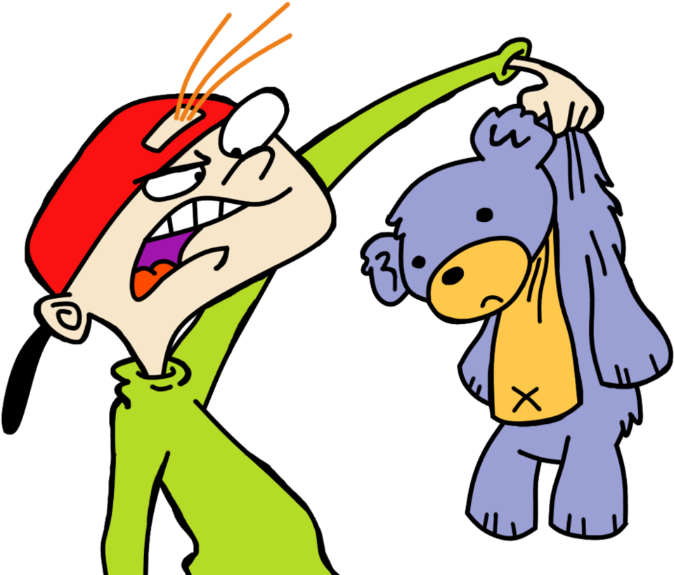 Looks Like Fluffy Forgot His Stuffed Rag - Ed, Edd N Eddy (977x818)