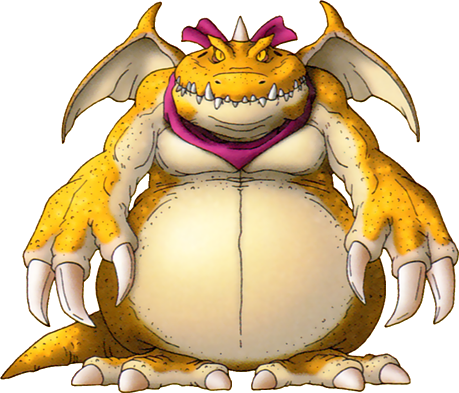Dragon Quest Ix - Dragon Quest 9 Boss (459x393)