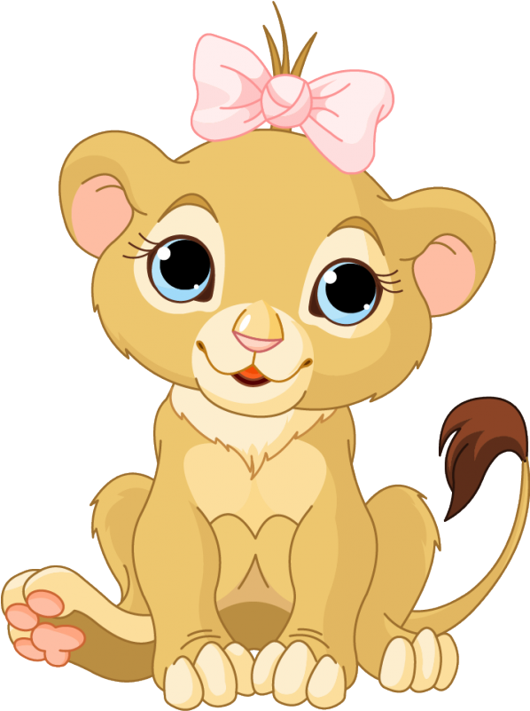 Next - Baby Girl Lion Cartoon (800x800)