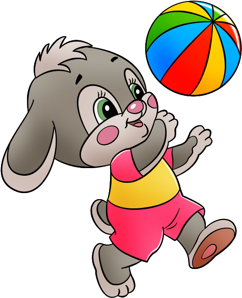 Funny Bunny Rabbits Cartoon Animal Images - Funny Rabit Clipart Png (600x600)