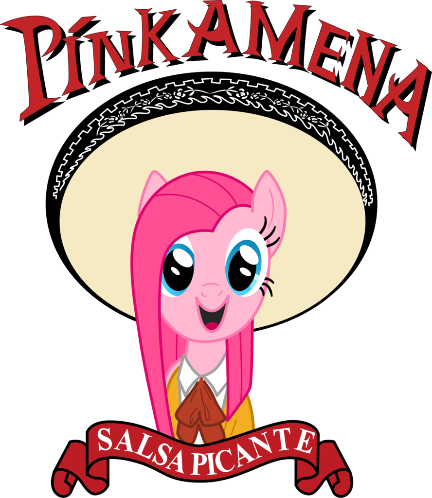 Ahumeniy, Hot Sauce, Logo, Parody, Pinkamena Diane - Hot Sauce Mlp (888x1024)