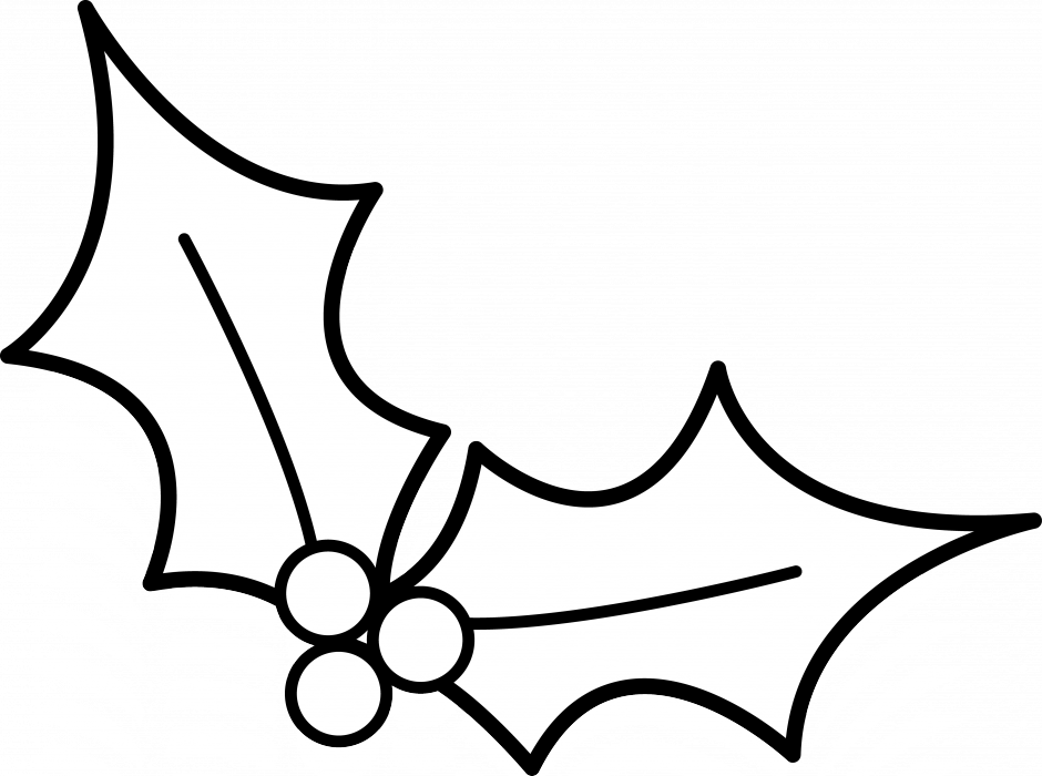Dragon Faces Coloring Pages Images Amp Pictures Becuo - Holly Black And White (940x700)