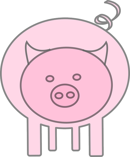Pig Clipart Pig Face Pencil And In Color - Pig Clip Art (531x640)