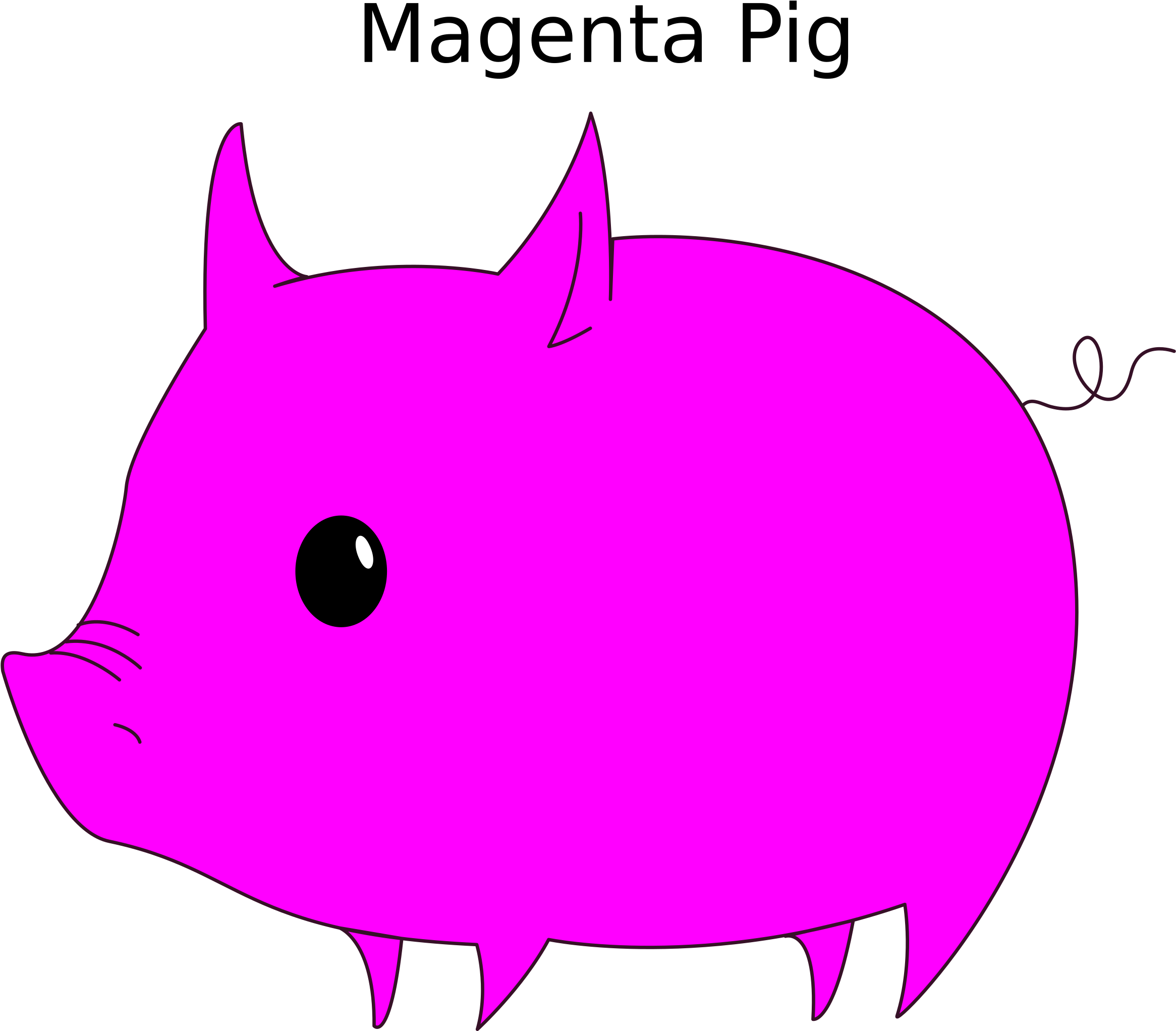Big Image - Domestic Pig (2400x2400)