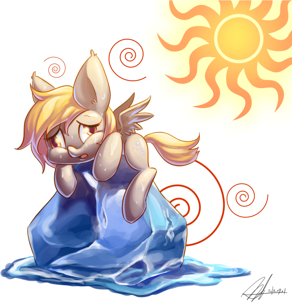 Jggjqm522, Chibi, Derpy Hooves, Female, Hot, Ice, Mare, - Yoga For Increasing Height (1013x1024)