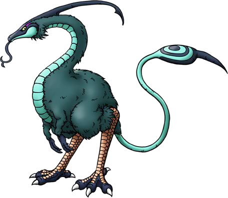 Japanese Name, アサシンエミュー - Dragon Quest All Monsters (456x397)