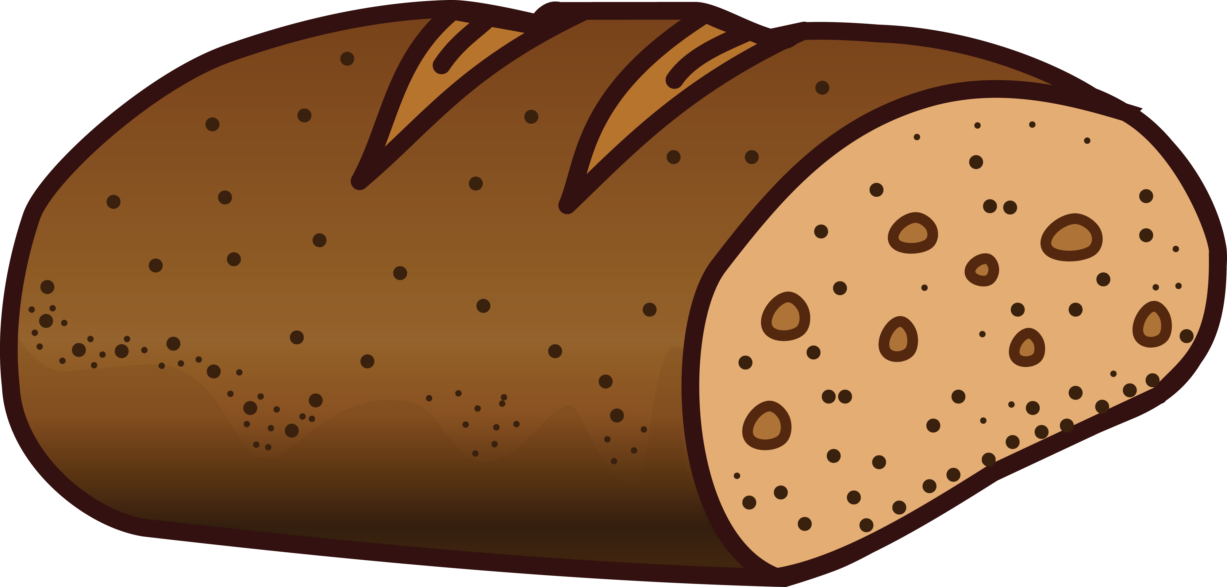 Free Clipart Of Bread - Clipart Bread (4000x1913)