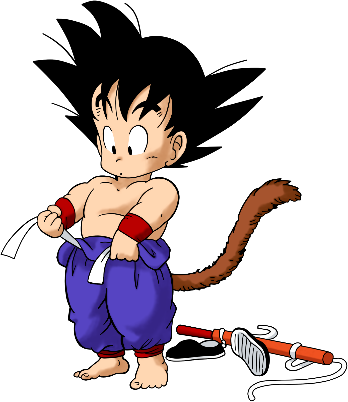 Super Dragon Ball - Kid Goku (1387x1600)