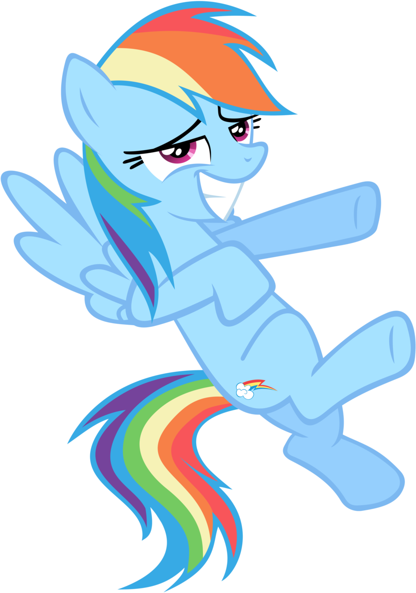 Rainbow Dash Vector - Mlp Render Rainbow Dash (900x1189)