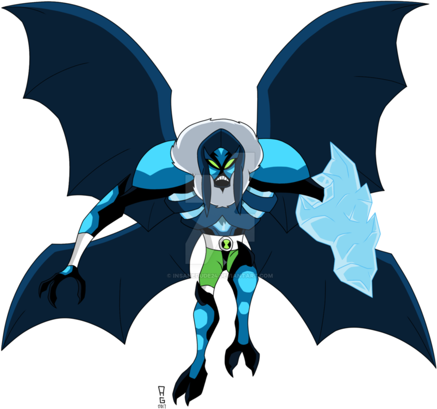 Big Chill By Insane-mane - Ben 10 Reboot Big Chill (916x872)