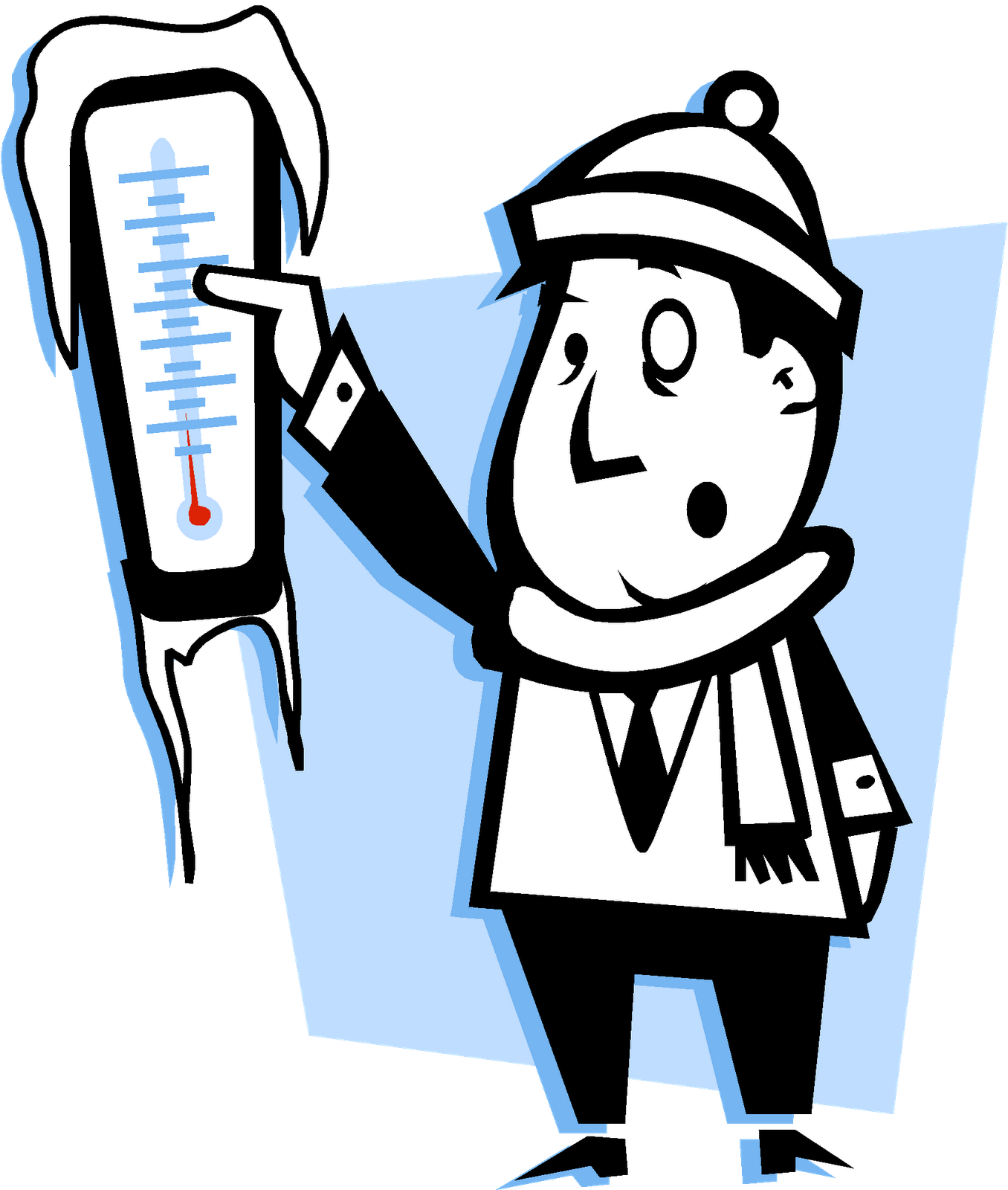 clipart about Weather Forecasting Cold Wind Chill Clip Art - Weather Foreca...