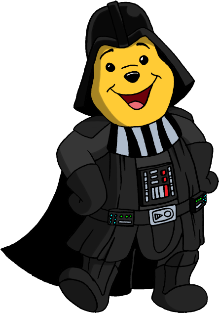 [ Img] - Darth Vader Pooh Bear (490x687)