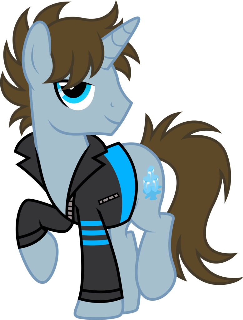 Icy Chill By Shootingstarajm - Mlp Unicorn Oc Vector (778x1026)