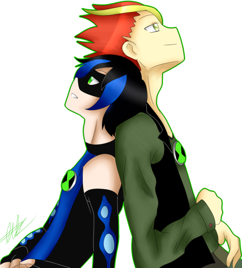 [at]big Chill X Swampfire By Waterfox-studios - Swampfire X Big Chill (829x964)