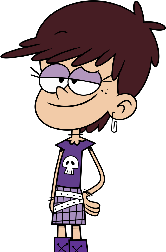 [vector] Luna Chill 3 By Toaackar - Loud House Luna (730x1095)