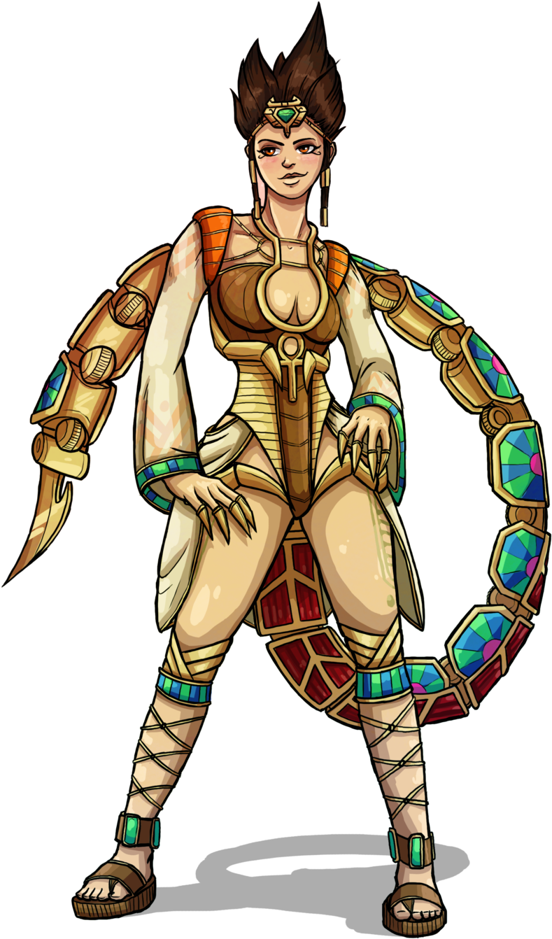 Hayzensfm 63 2 Serqet By Marsalinapocalypse - Serquet Smite Png (1024x1435)
