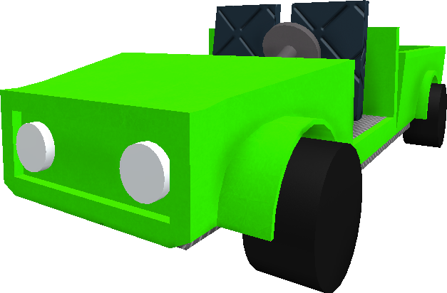 Limegreencar - Pink Car Lumber Tycoon 2 (627x412)