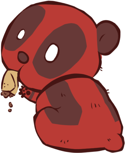 Cartoon Baby Pandas To Draw Download - Cute Deadpool Panda (477x549)
