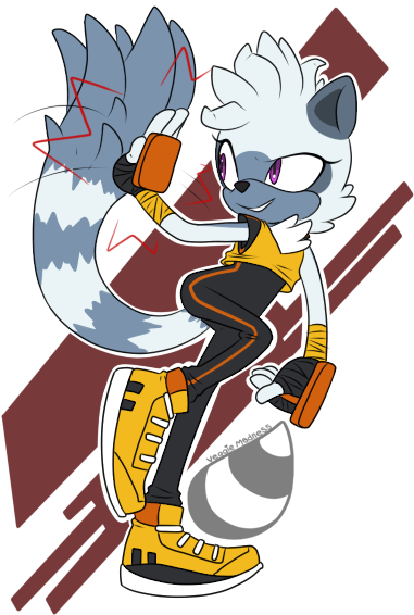 Tangled - - Fan Art - - By Veggiemadness - Sonic The Hedgehog (400x600)