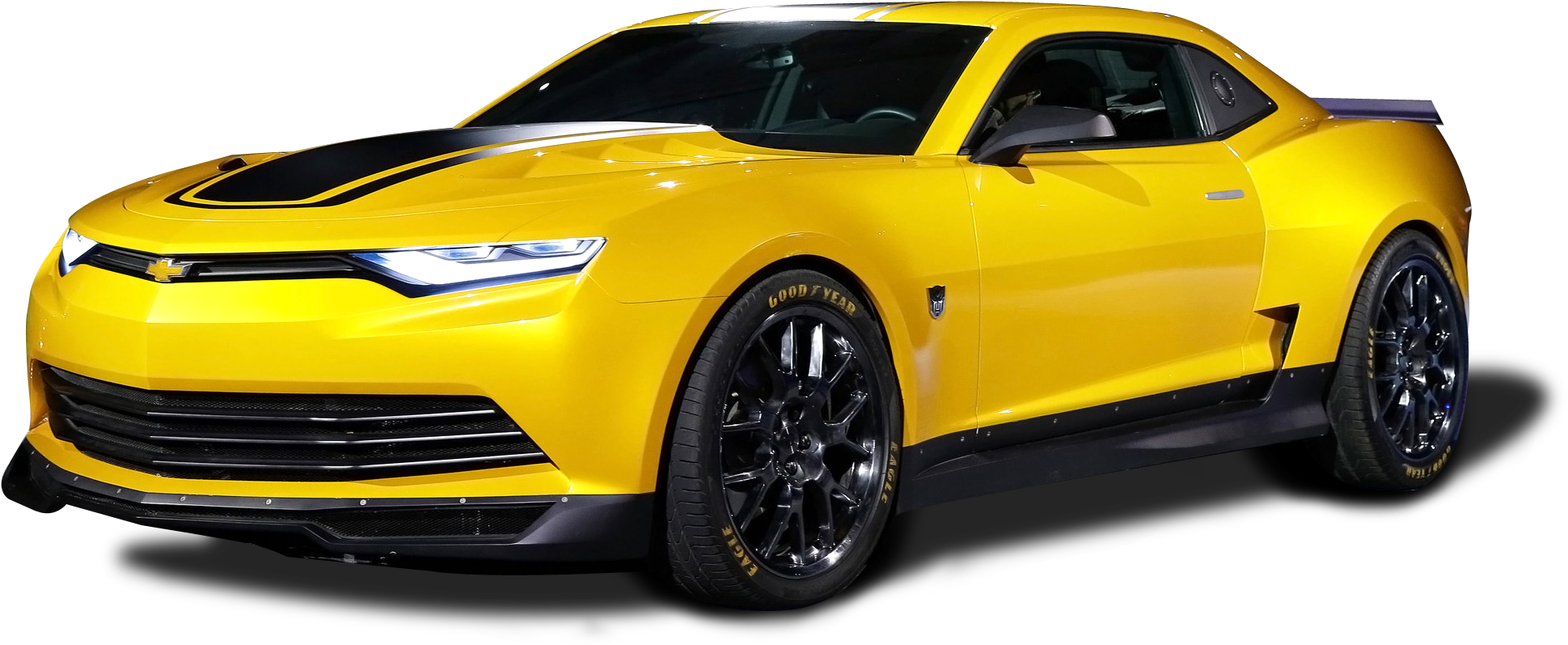 Chevrolet Cars Png Images Free Download - Bumble Bee Car 2015 (2124x1000)