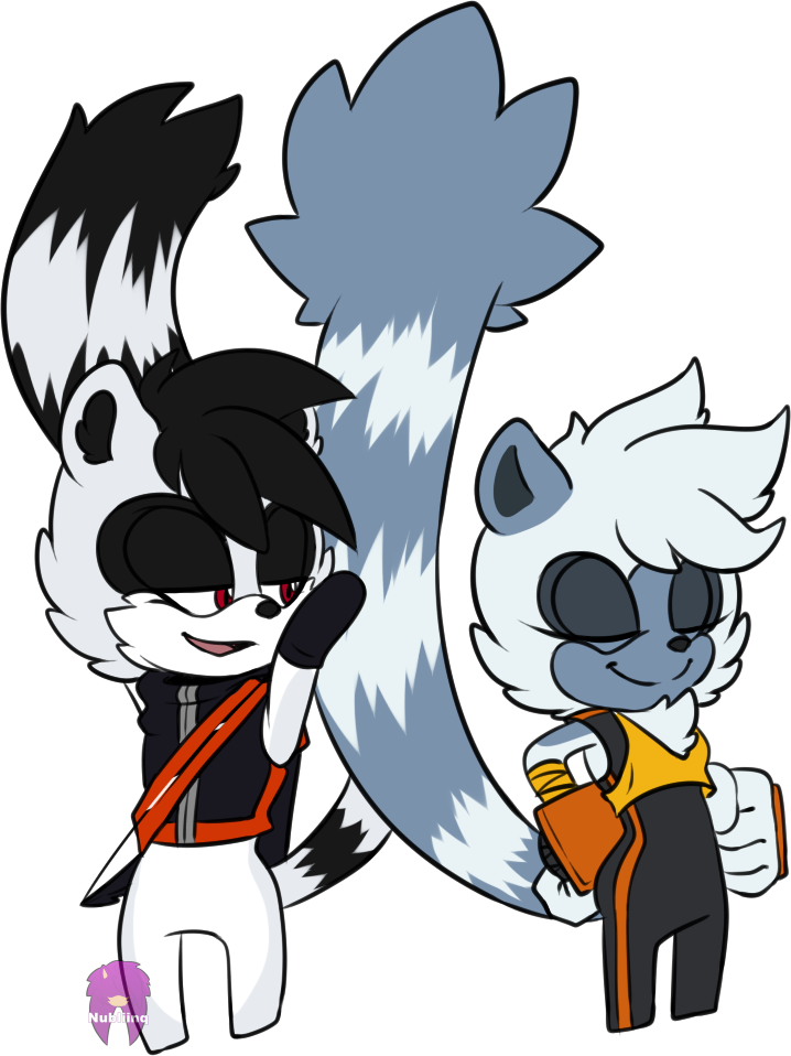 Sumi And Tangled Lemur Squad By Nubliinq - Tangled (718x958)