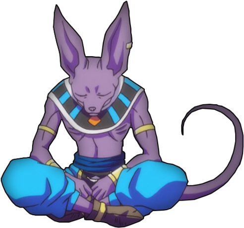 My Beerus Chills Render By Thearcosian - Beerus Renders (1191x670)