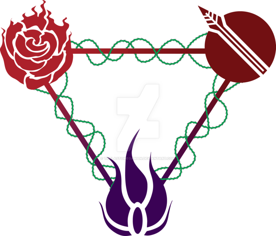 A Thorny Tangled Triangle - Thorny Tangled Triangle Fan Art (967x826)