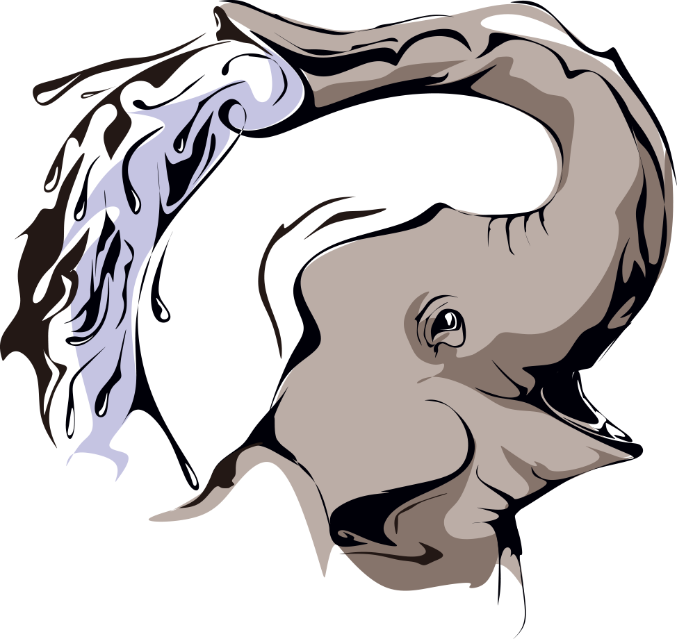 Elephant Cartoon Clip Art - Elephant Cartoon Clip Art (974x920)