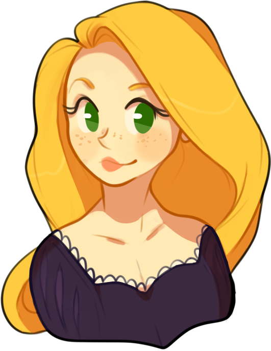 “ It Is My Baby Anna's Birthday Today I Love This Lady - Tangled (581x730)