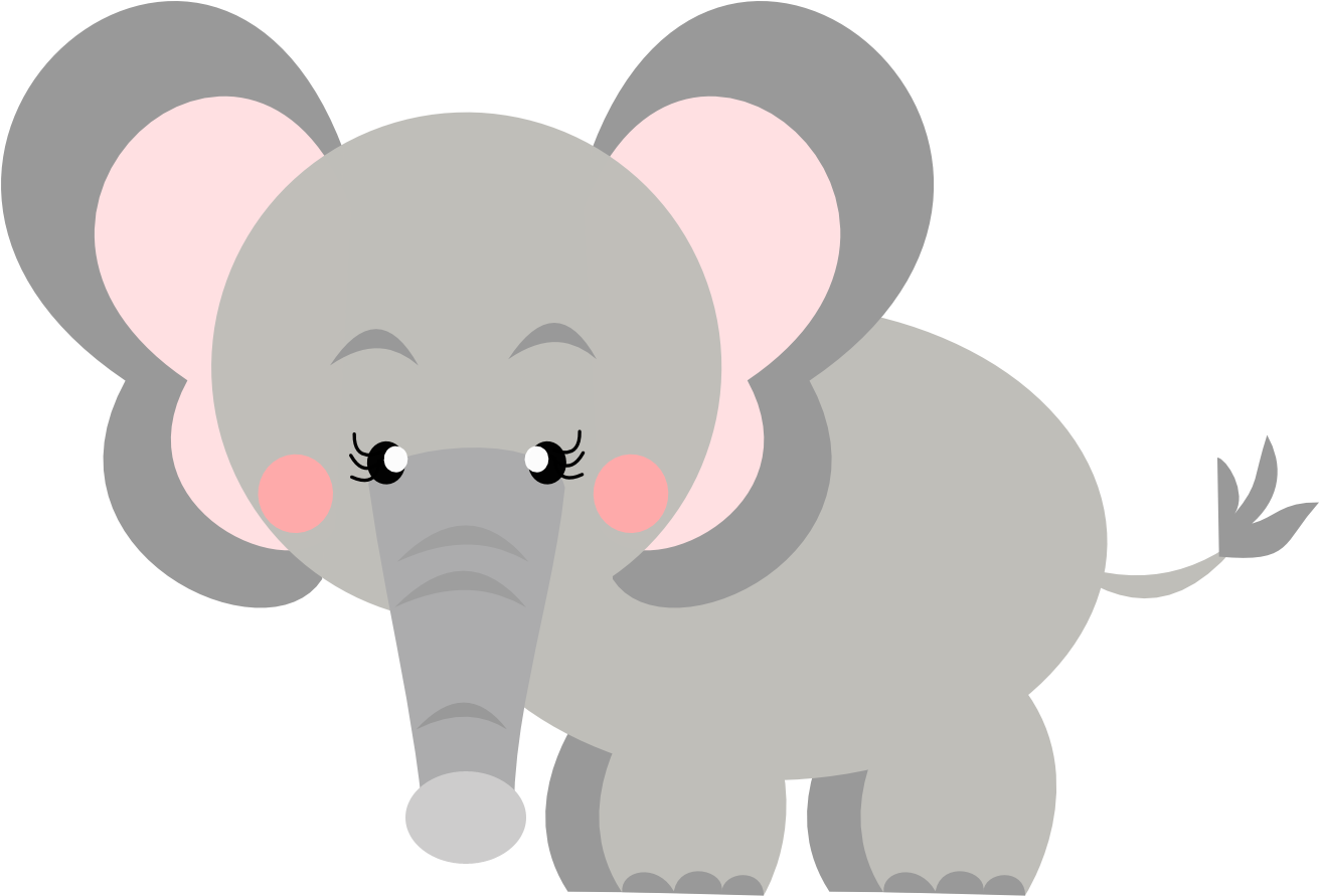 Safari Baby Shower Png 1700202 - Elefante Circo Desenho (1310x944)