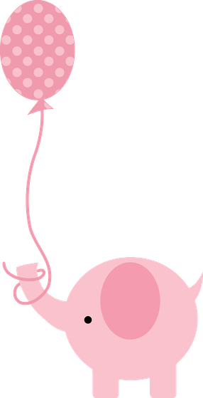 Pink Baby Shower Clip Art (286x559)