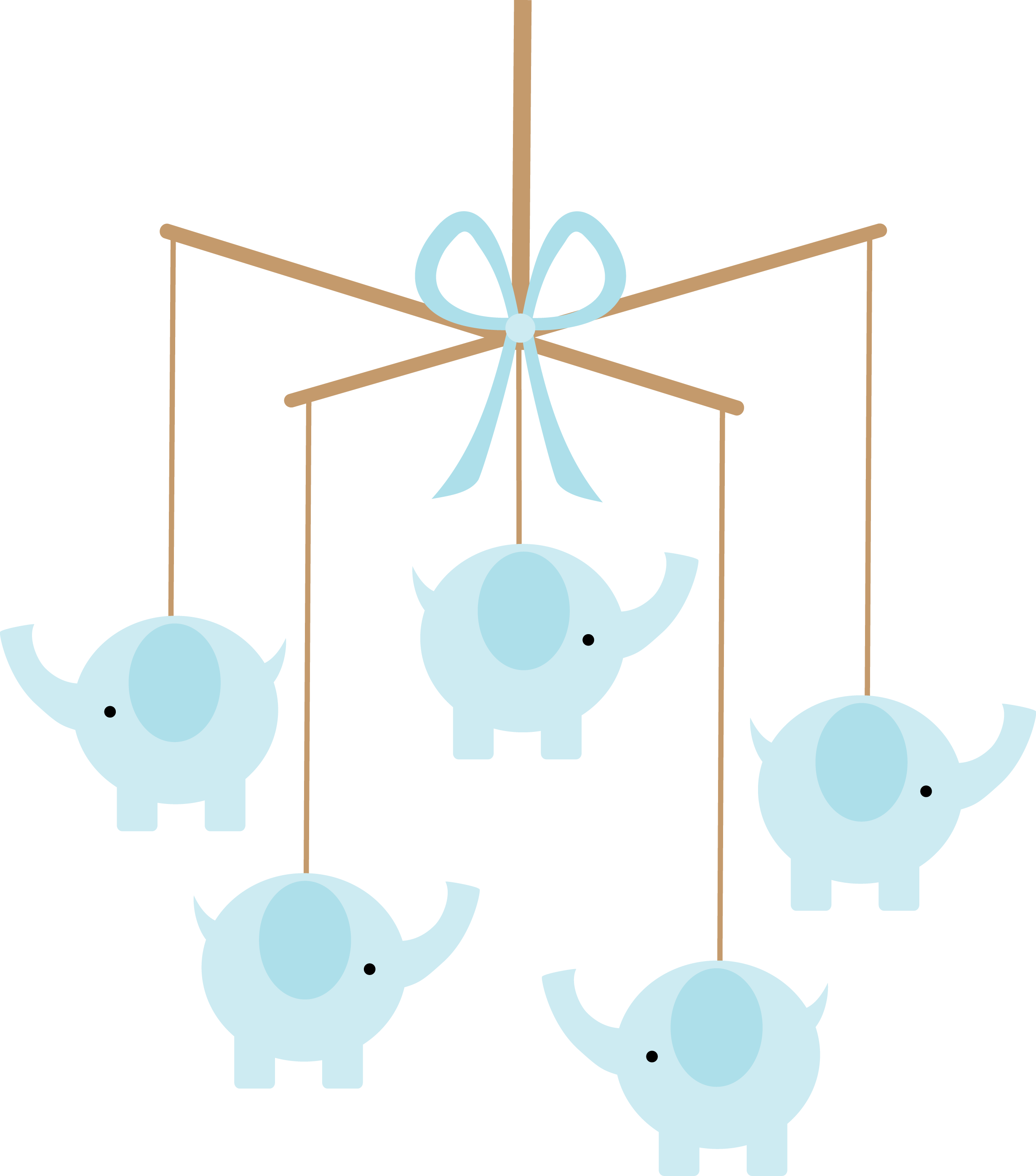 Photo By @daniellemoraesfalcao - Baby Mobile Clip Art (2460x2791)