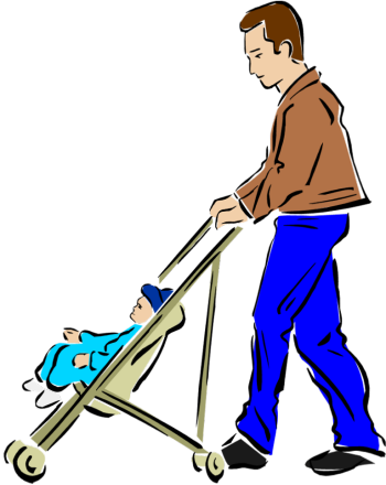 Stroller-friendly Trails - Cartoon (350x440)
