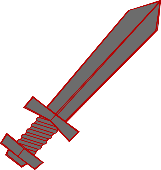 Sword Of The Spirit Clipart (564x597)