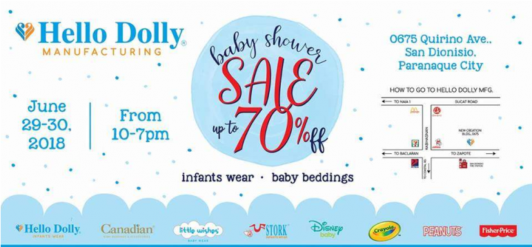 Hello Dolly Infants Wear Baby Shower Sale - Infant (770x430)