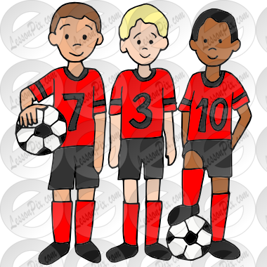 Soccer Team Clipart - Soccer Team Clipart (380x380)
