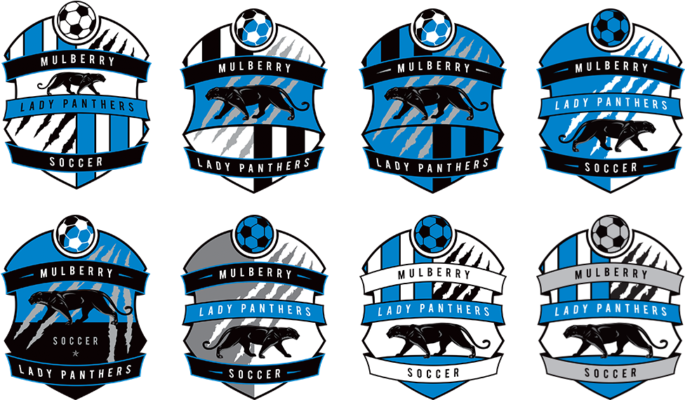 Panther Soccer Clipart - Soccer Crest Art (983x586)