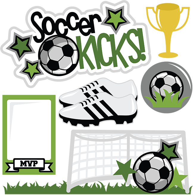 Soccer Kicks Svg Scrapbook Title Soccer Svgs Soccer - Soccer Party Mason Jars - Custom Made Favours (648x653)