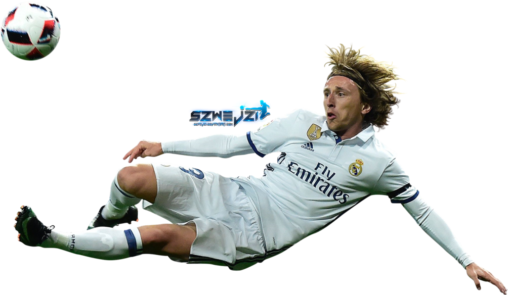 Luka Modric By Szwejzi - Luka Modric 2017 Png (1024x604)