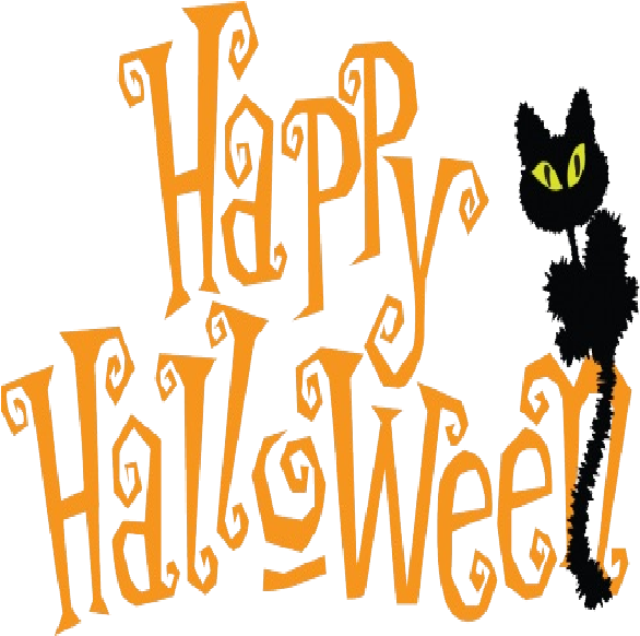 Cute Happy Halloween Clipart (600x600)