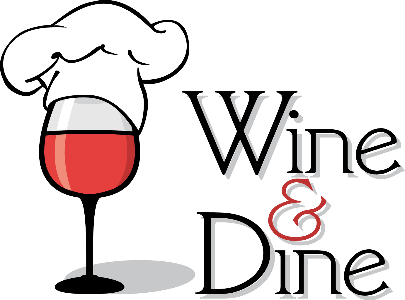 Wine And Dine - Wine And Dine Cartoon (1382x1025)