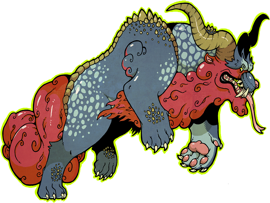 Foo Dog By Nastyjungle - Foo Dog Art (899x668)